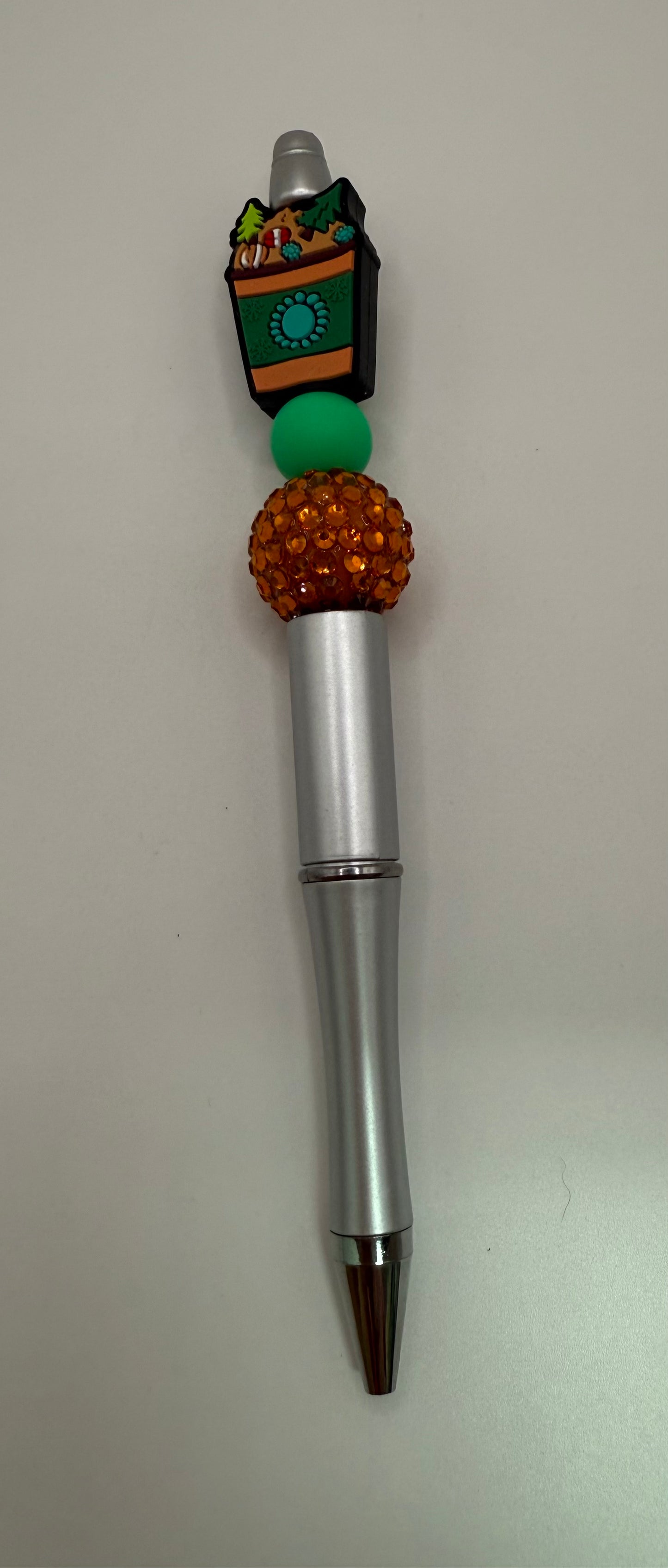 Christmas coffee cup pen