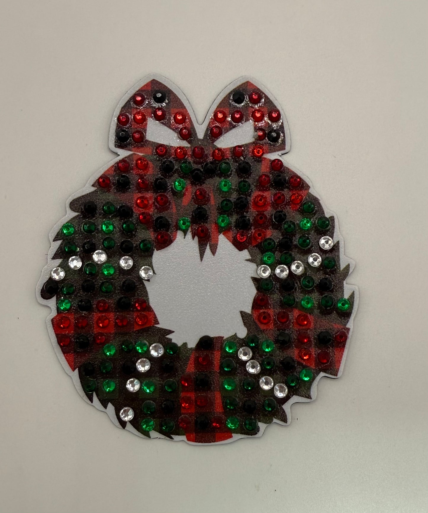 Christmas wreath magnet