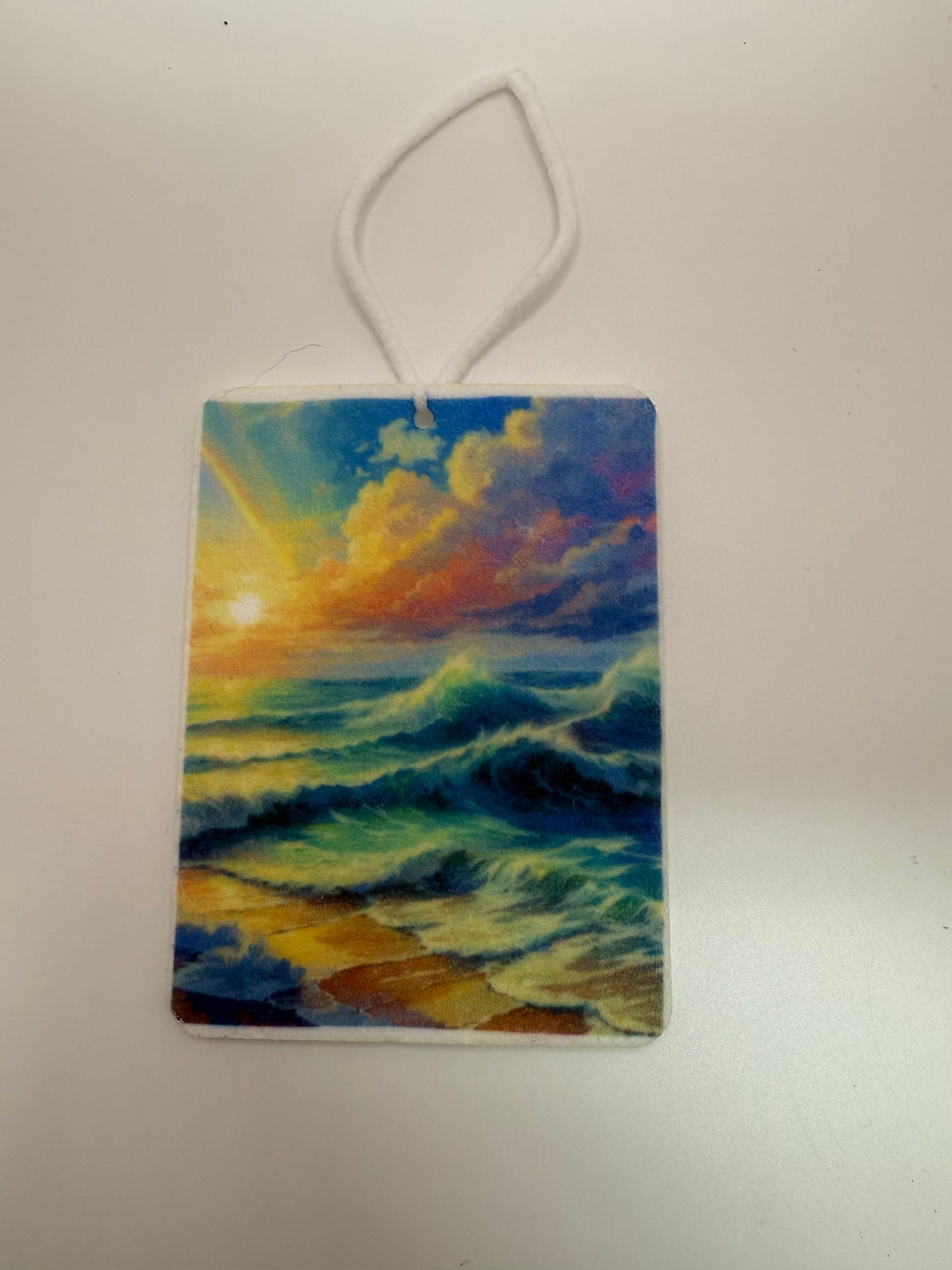 Sunset beach air freshner