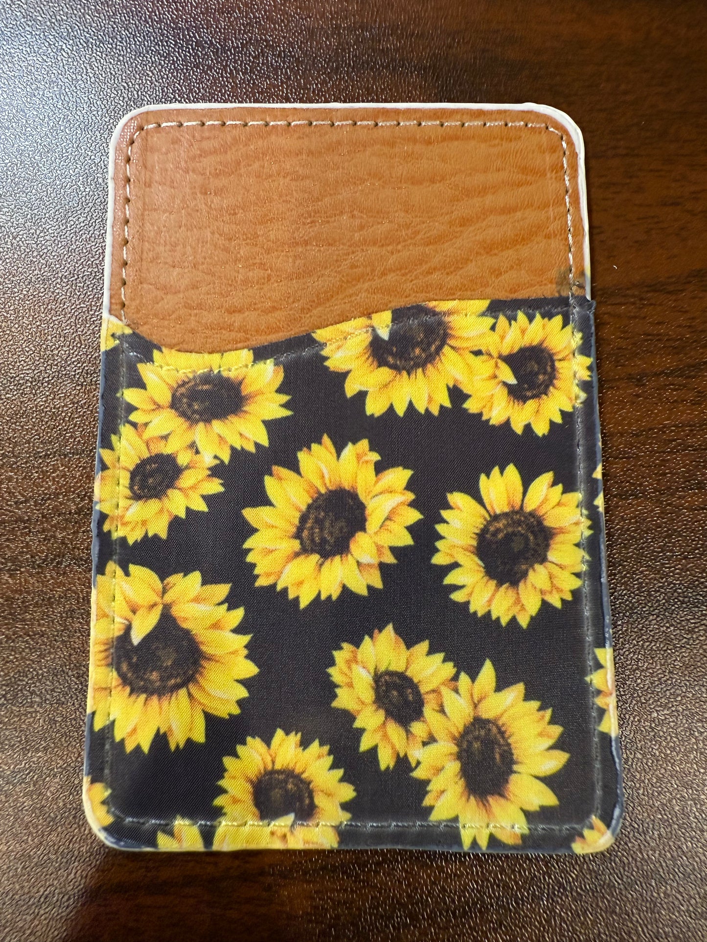 Sunflower phone wallet