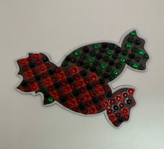 Christmas holiday candy magnet