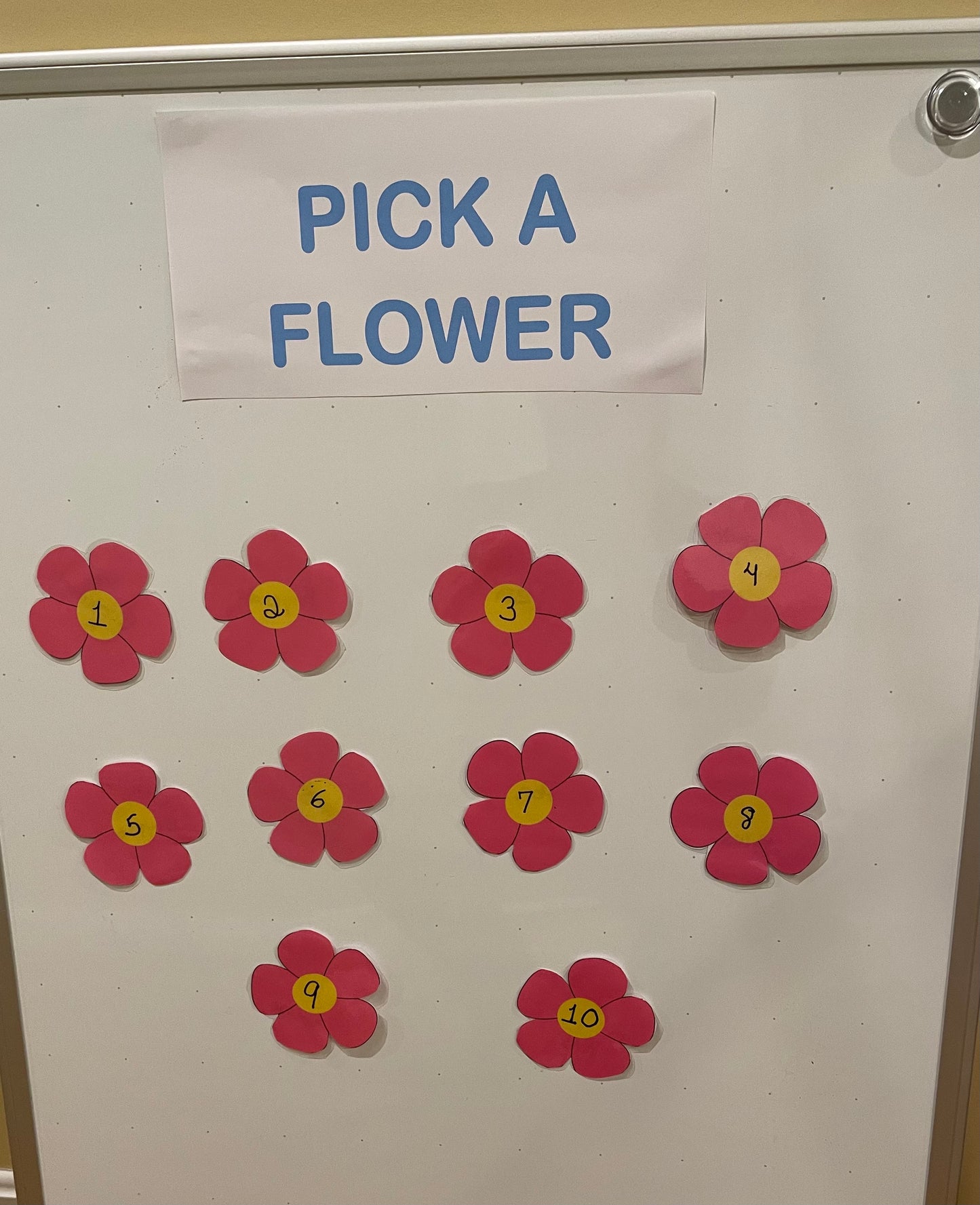 Pick A Flower