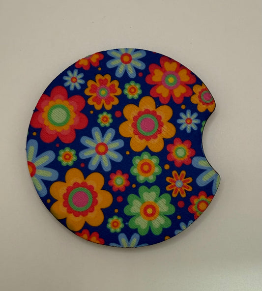 Foam flower car coaster