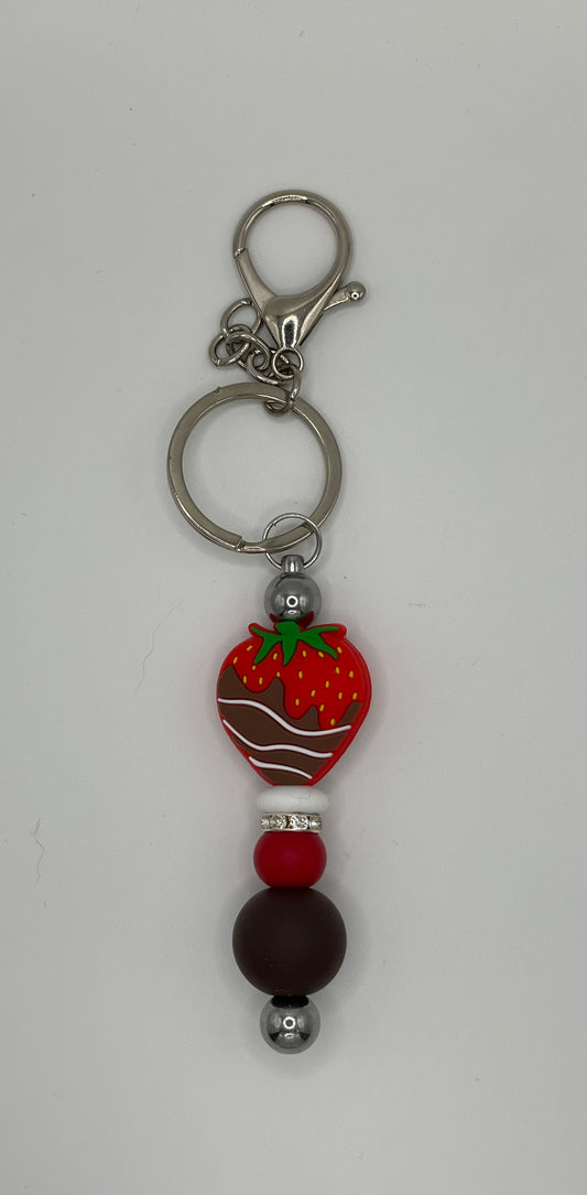 Strawberry keychain