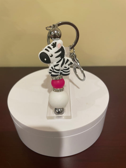 Zebra keychain