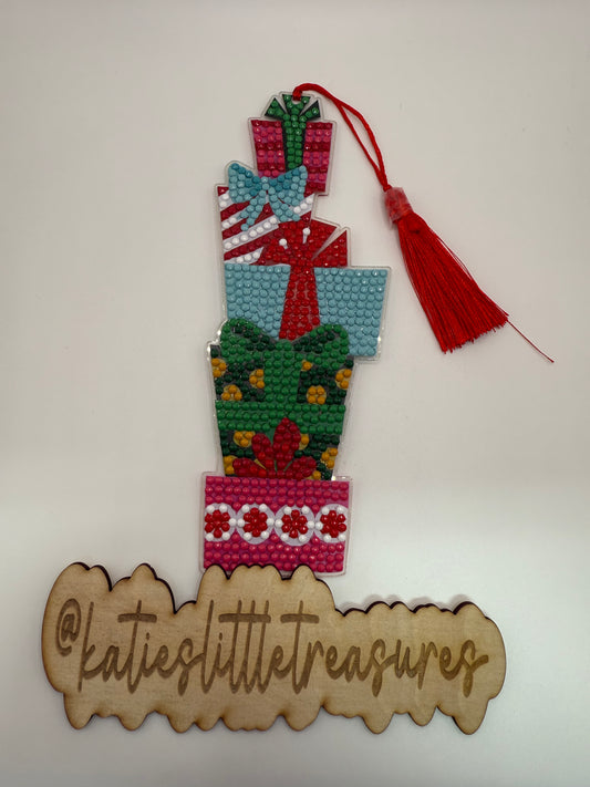 Christmas gift jewel bookmark