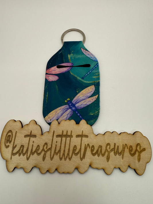 Dragonfly hand sanitizer holder