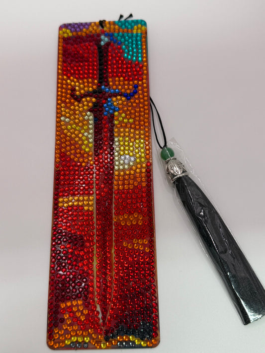 Red sunset sword
